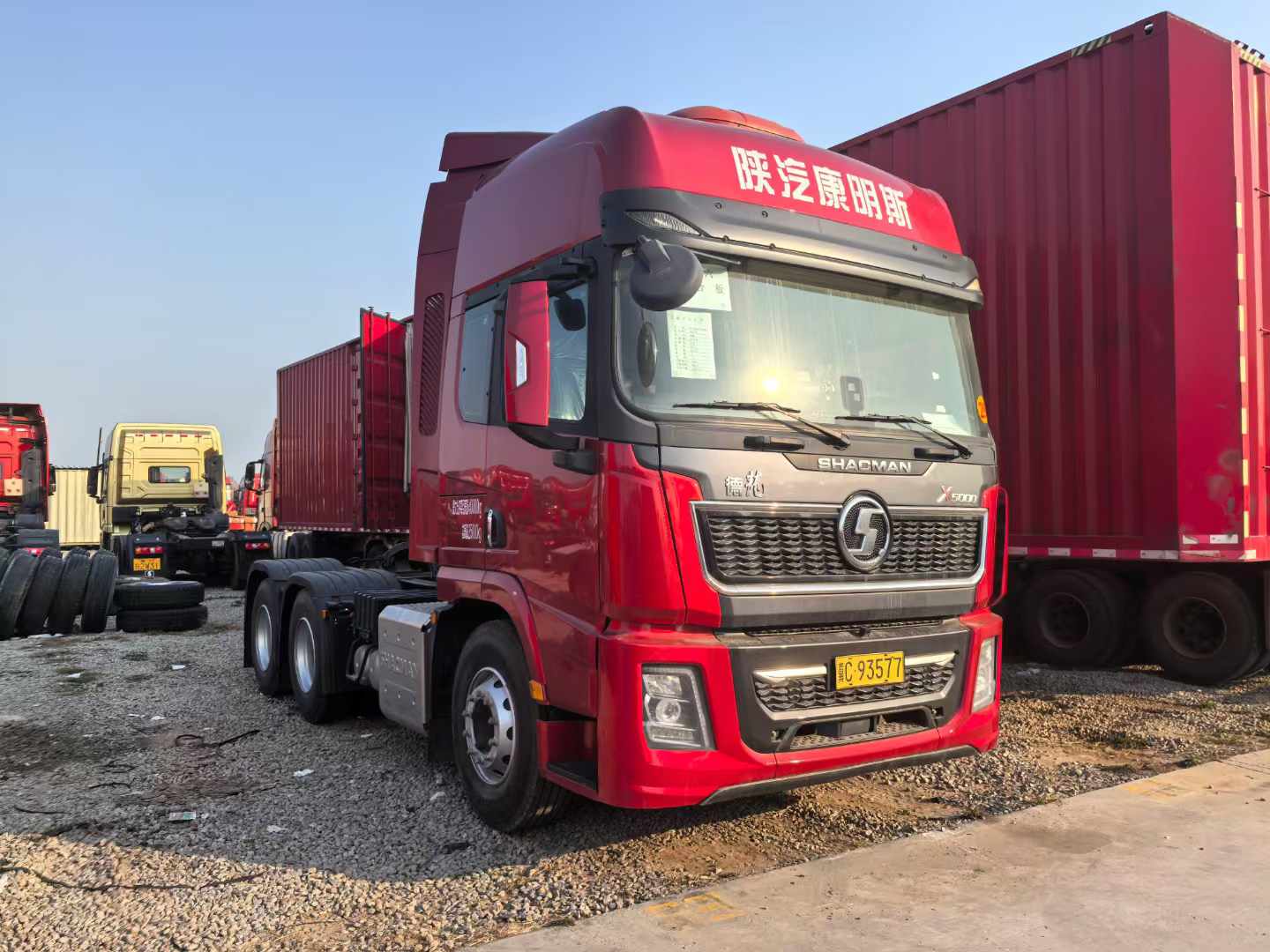 二手德龙X5000牵引车