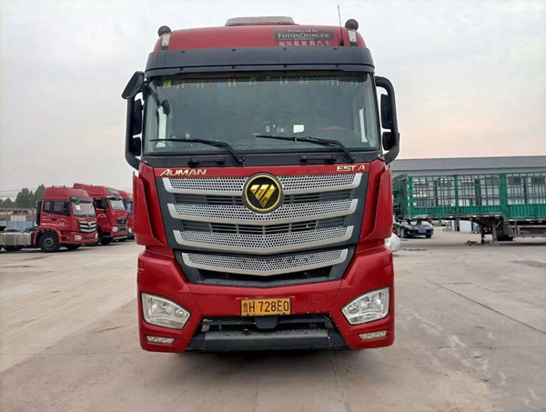 二手欧曼EST双驱牵引车