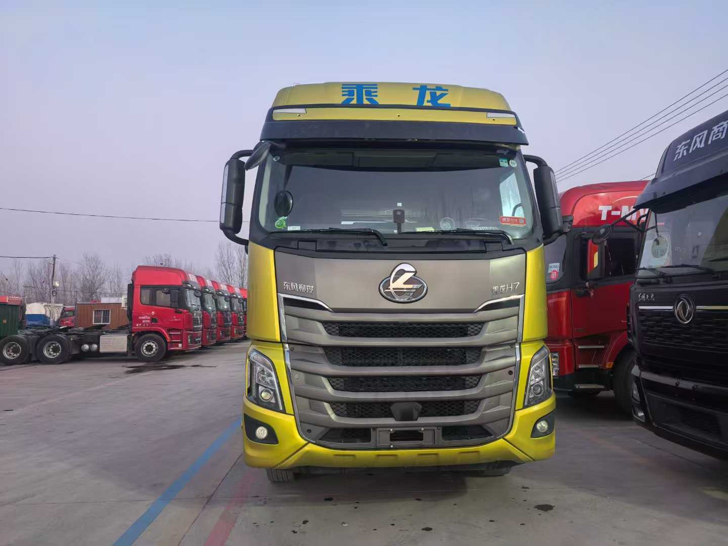 二手乘龙H7牵引车市场新宠：23年3月款520马力国六车型热销